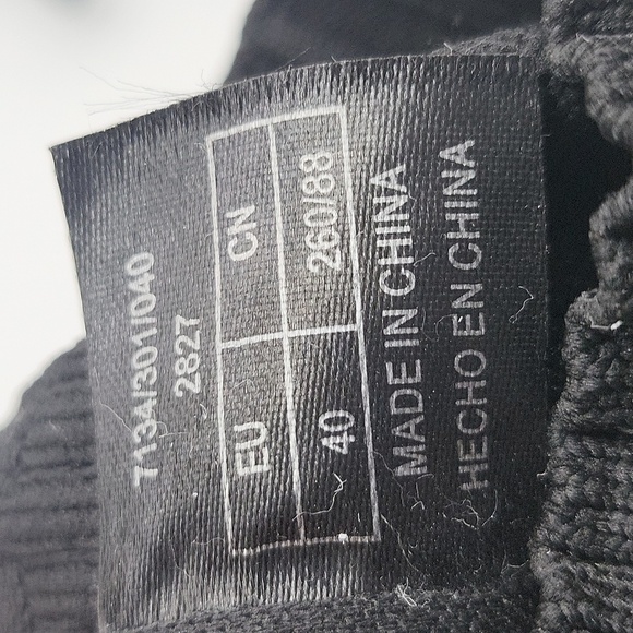 896- Zara Women's Fabric Strech Socks Ankle Boots Size 9 NWT - Picture 9 of 9